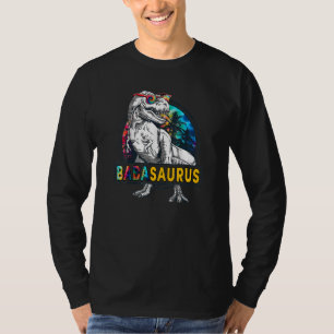 T-shirt Babasaurus Fête des mères Fête des pères Tie Dye B