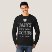 T-shirt Babci est mon nom Funny Babci graphismes cadeaux p (Devant entier)