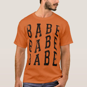 T-shirt Babe 3 Vintage Mariée Demoiselle d'honneur Enterre