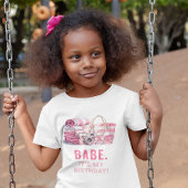 T-Shirt BABE. C'est mon anniversaire ! Pool Party Girl