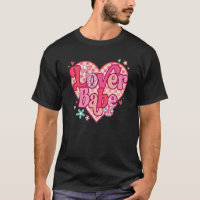 Babe Retro Heureuse Sainte-Valentin Coeur Super