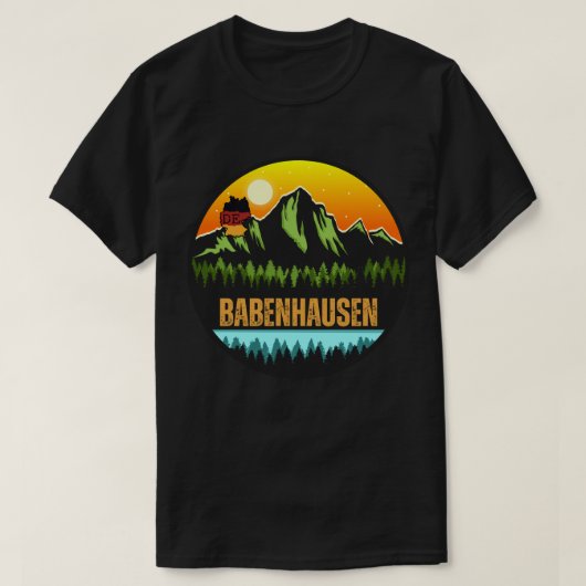 T-shirt Babenhausen, Allemagne (Design devant)