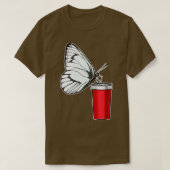 T-shirt Babfly Drinking (Design devant)