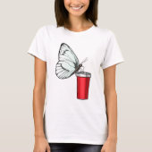 T-shirt Babfly Drinking (Devant)
