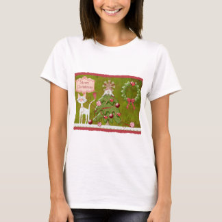 T-shirt Babioles de Joyeux Noël