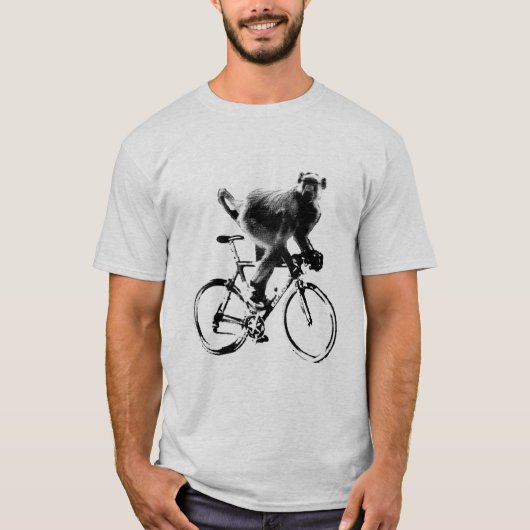 T-shirt Baboon Biker (Devant)