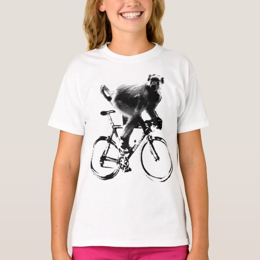 T-shirt Baboon Biker (Devant)