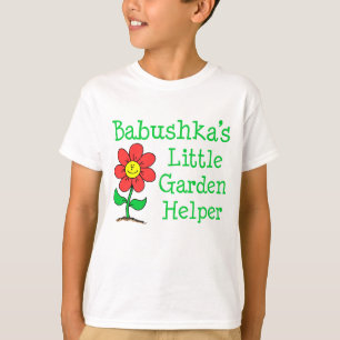 T-shirt Babushka Little Garden Helper