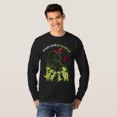 T-shirt Babushkasaurus Babushka 6 Kids Dinosaur Mother's D (Devant entier)
