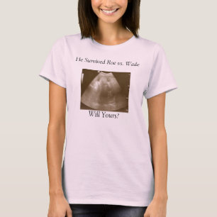 T-shirt Baby2, il a survécu à des oeufs de poisson contre