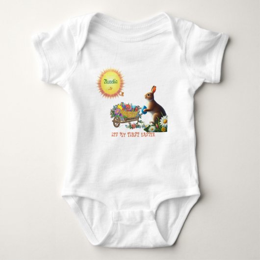 T-Shirt Baby Bodysuit (Voorkant)