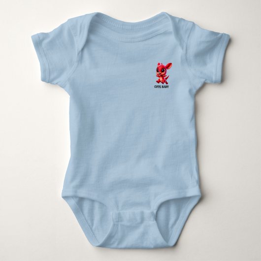 T-Shirt Baby Bodysuit (Voorkant)