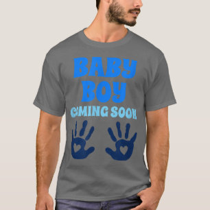 T-shirt Baby Boy Bientôt Cool Genre Reveal