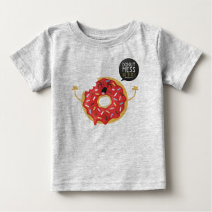 T-shirt Baby Boy Donut Mess With Me