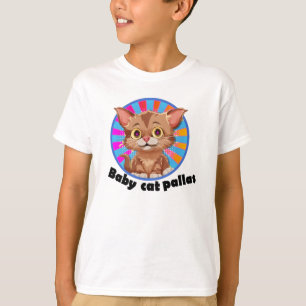 T-shirt baby cat pallais