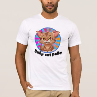 T-shirt baby cat pallais