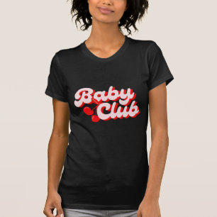 T-shirt Baby Club Baby Girl Coquette Cerises Cerise Chemis