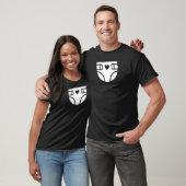 T-shirt Baby Diaper Raglan (Unisexe)