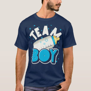 T-shirt Baby Faire-part Team Boy Baby Party Genre Revea
