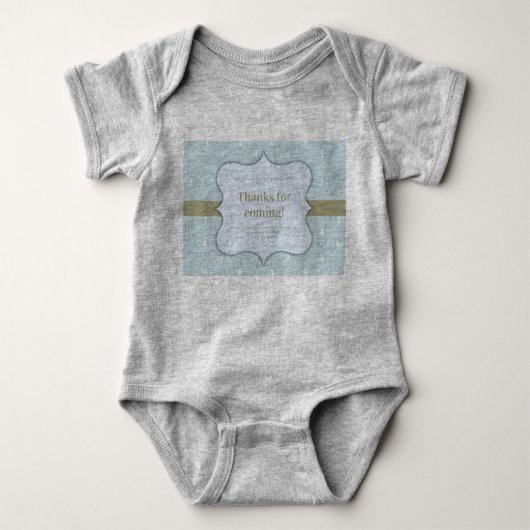 T-shirt baby jongens rompertje (Voorkant)