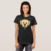 T-shirt Baby Lab Jaune (Devant entier)