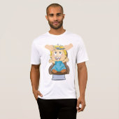T-shirt Baby Obtenir Coupe de cheveux amusant Enfants Barb (Devant entier)