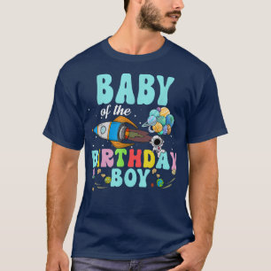 T-shirt Baby Of The Birthday Astronaut Boy Space Party T-S