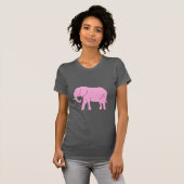 T-shirt Baby pink Elephant Walking (Devant entier)