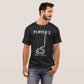 T-shirt Baby Player 3 Chargement bébé Chargement Grossesse (Devant entier)