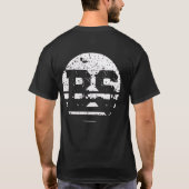 T-shirt Baby Sarcastic Bite First Shark (Dos)