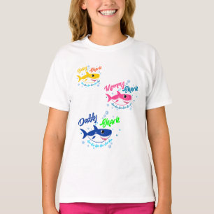 T-shirt Baby Shark and Family Doo Doo Doo Doo