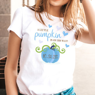 T-shirt Baby Shower Citrouille Mignonne