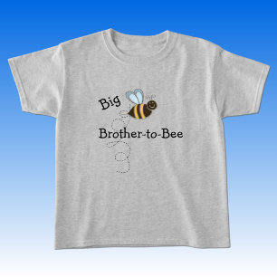 T-shirt Baby Shower de Grand Frère futur abeille