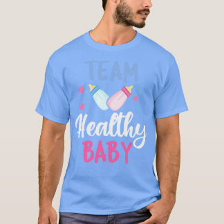 T-shirt Baby shower de grossesse Team Healthy Baby III