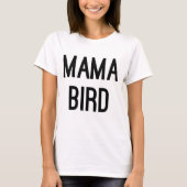 T-shirt Baby shower de mère d'oiseau de maman de (Devant)