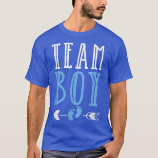 T-shirt Baby shower de révélation de genre de garçon d'équ