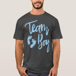 T-shirt Baby shower de révélation de genre - Team Boy