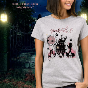 T-shirt Baby shower d'Halloween pour maman-to-be