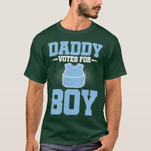 T-shirt Baby shower Funny Futur Papa Équipe Garçon Genre R