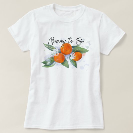 T-Shirt Baby Shower "Future Maman"  (Design devant)