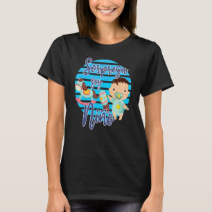 T-shirt Baby shower Grossesse Espagnol Faire-part Garçon R