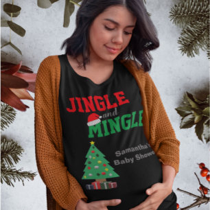 T-shirt Baby shower Jingle Et Mingle