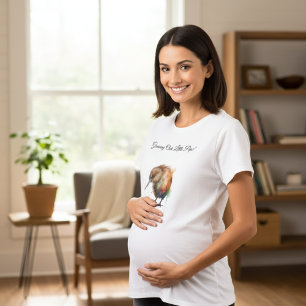 T-shirt Baby Shower Oiseau Licorne Kiwi   Douce Pipi