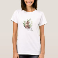 T-shirt Baby shower ours Mama Woodland