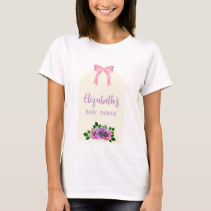 T-shirt Baby shower rose Rose
