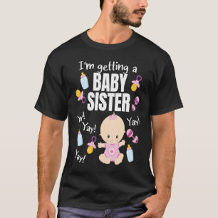 T-shirt Baby Sister révèle que je reçois une Baby Sister C
