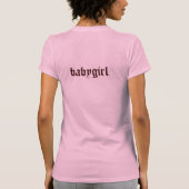 T-shirt babygirl (camisole) (Dos)