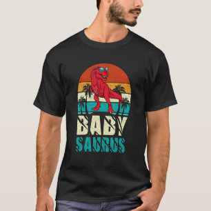T-shirt Babysaurus T Rex Dinosaur Bébé Saurus Correspondan