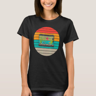 T-shirt Bac à poissons Impression graphique rétro vintage