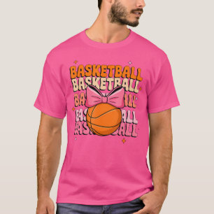 T-shirt Bac de basketball Coquette de basketball de basket